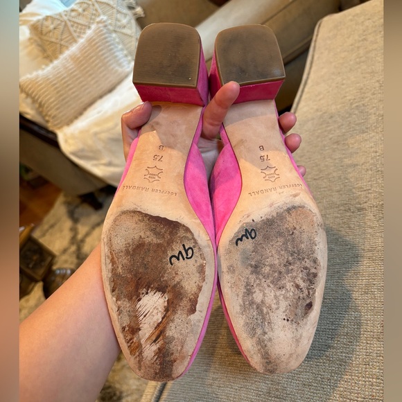 Loeffler Randall Pink Mules - Picture 10 of 11